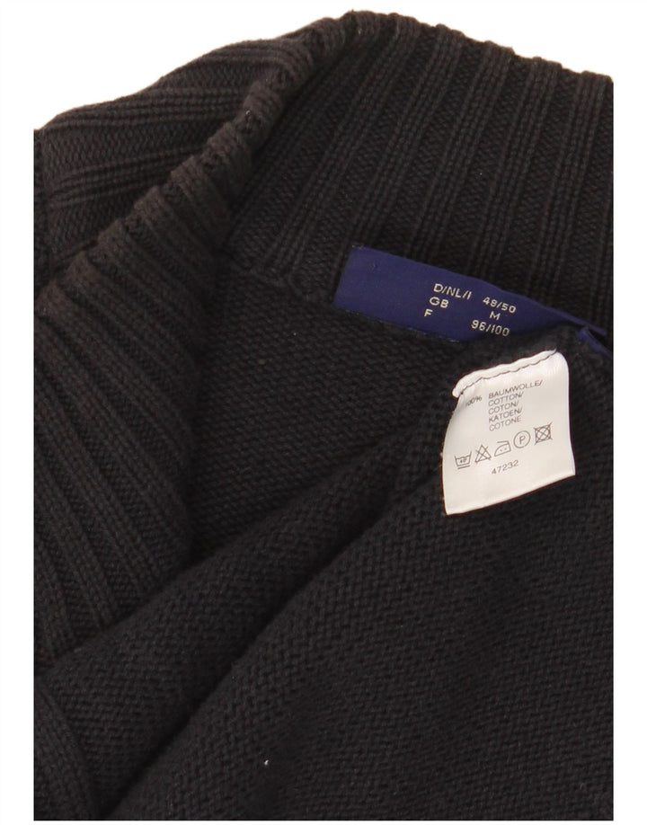 Suéter cardigã masculino COTTON REPUBLIC algodão azul marinho médio