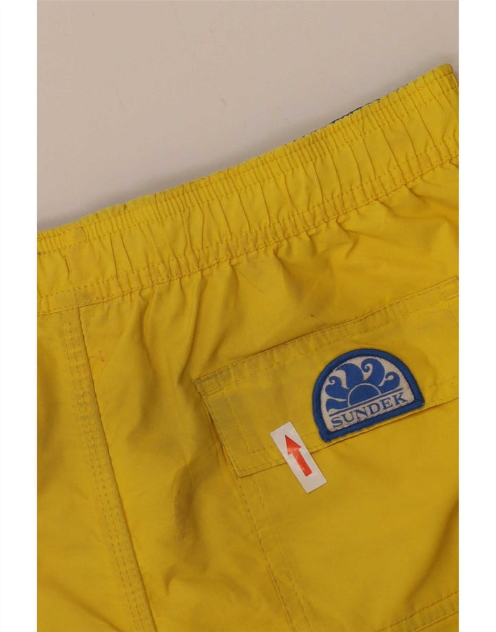 Sundek Meninos Calções de banho 13-14 anos Poliéster amarelo