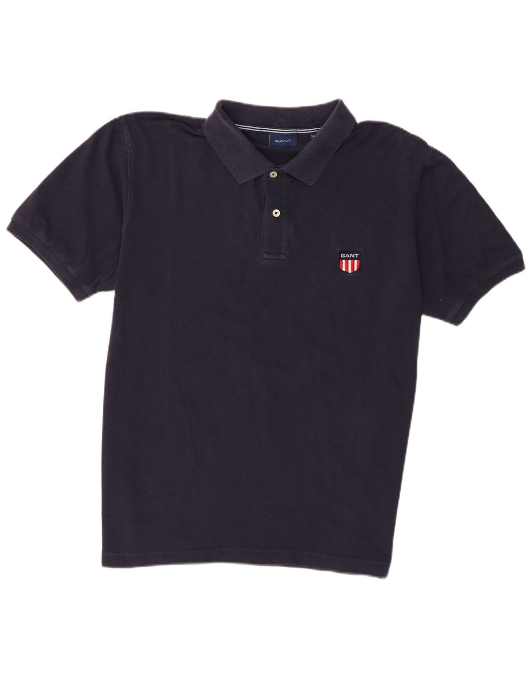 Camisa pólo masculina Gant 2XL azul marinho