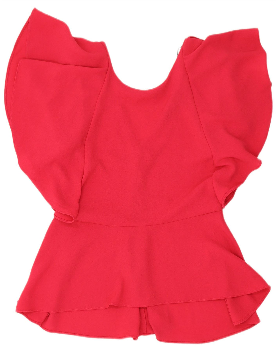 Blusa feminina Zara UK 12 poliéster rosa médio
