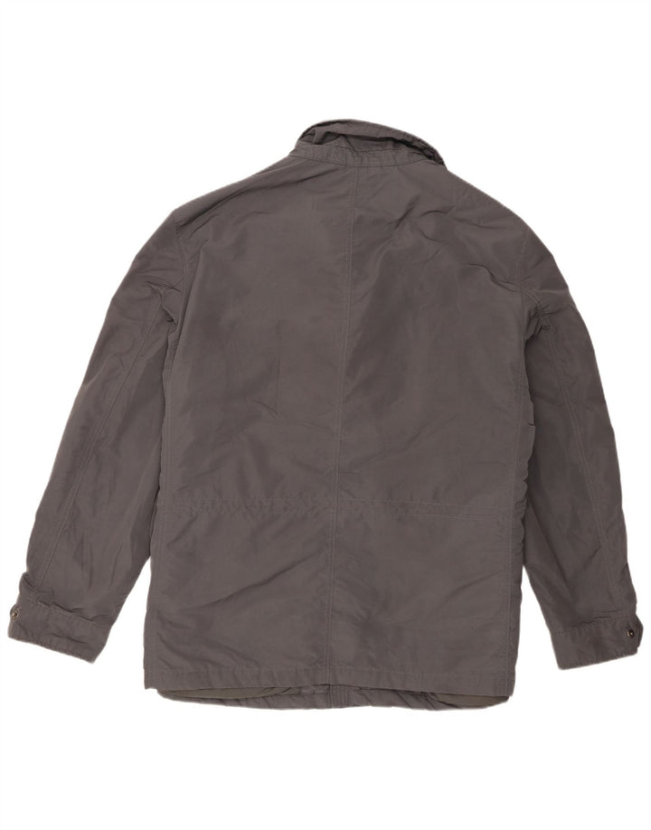 Jaqueta utilitária masculina Marks & Spencer UK 46 3XL poliéster cinza