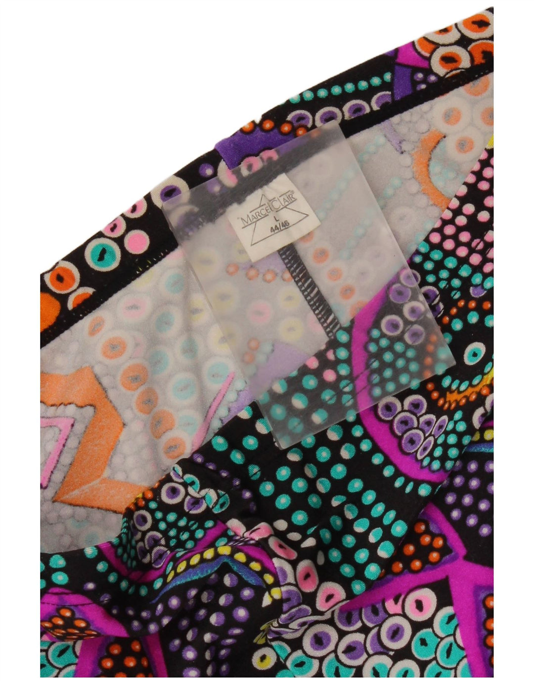 Leggings femininos Marcel Clair EU 44/46 grandes multicoloridos geométricos