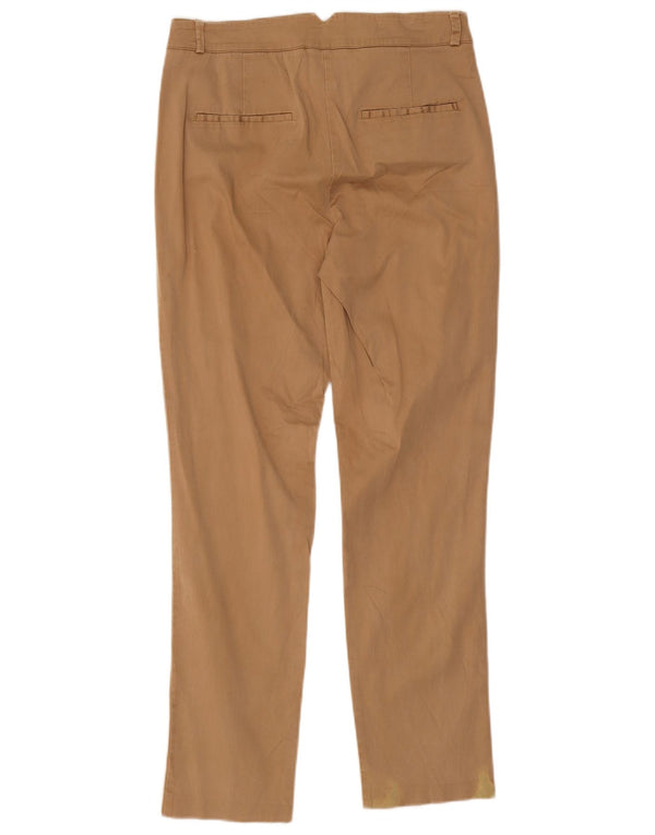 Calça Chino Slim Feminina Massimo Dutti EU 38 Pequeno W28 L27 Bege