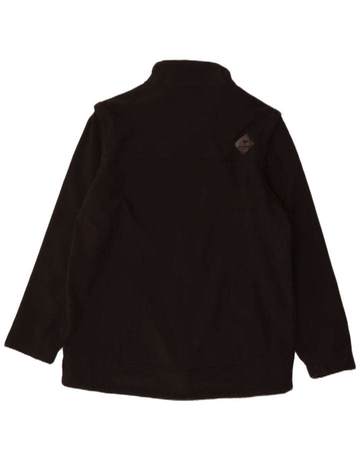 Jaqueta corta-vento masculina Roadsign UK 46 3XL poliéster preto