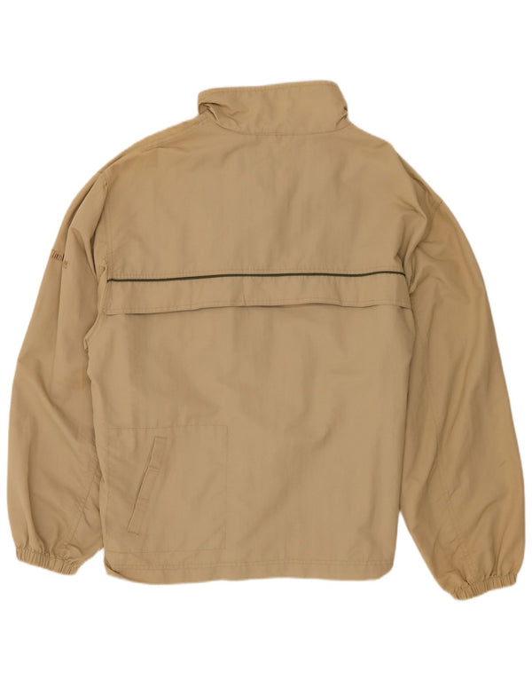 Jaqueta de chuva masculina Timberland UK 40 grande bege nylon