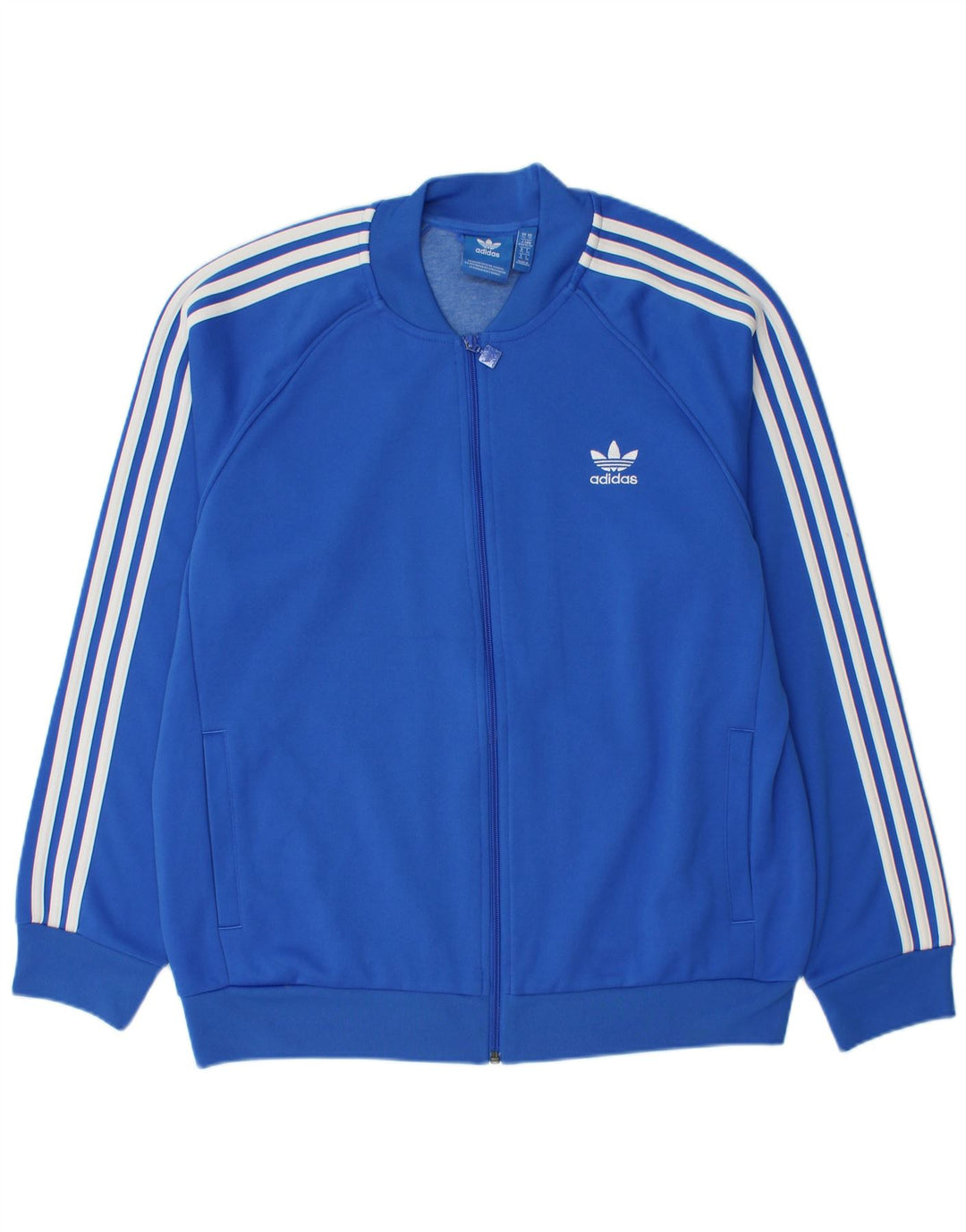 ADIDAS Mens Tracksuit Top Jacket XL Azul Poliéster