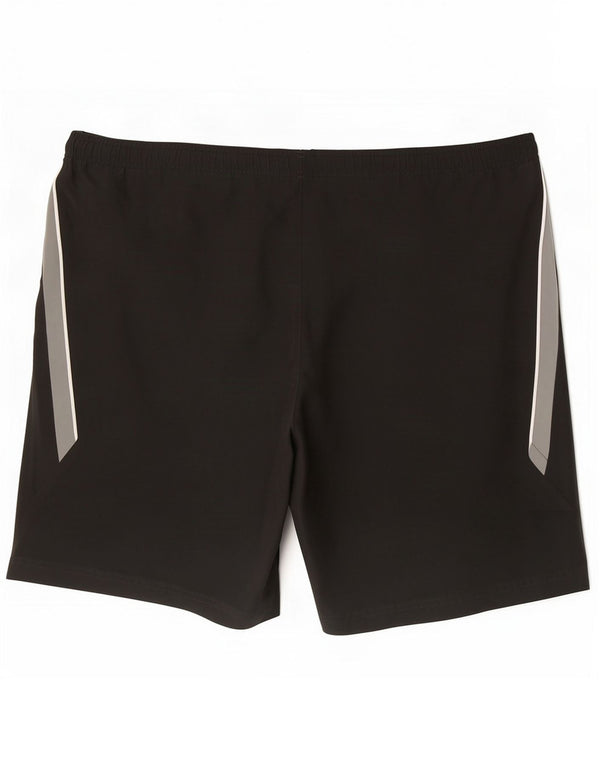 Shorts esportivos masculinos Reebok 2XL cinza colorblock poliéster