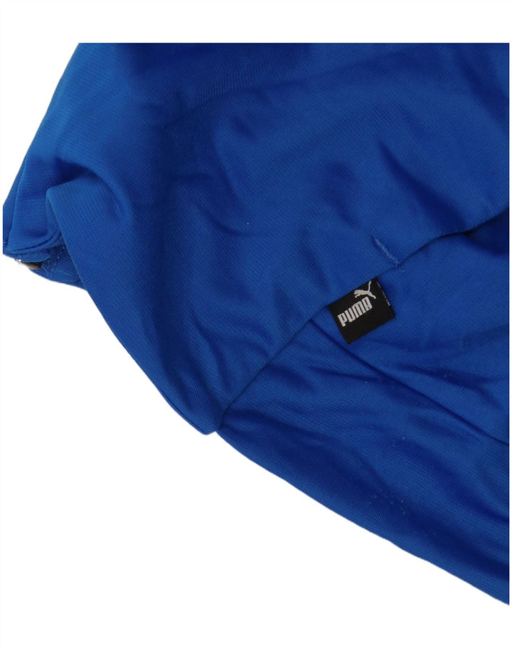 Jaqueta PUMA Boys Graphic Tracksuit Top 11-12 Anos Azul Colorblock