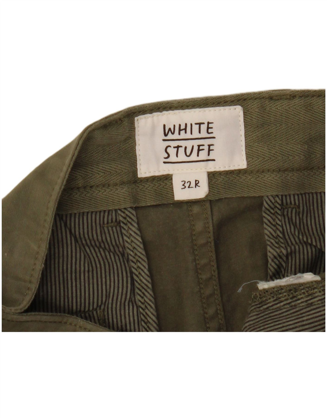 Shorts Chino Masculino White Stuff W32 Médio Caqui