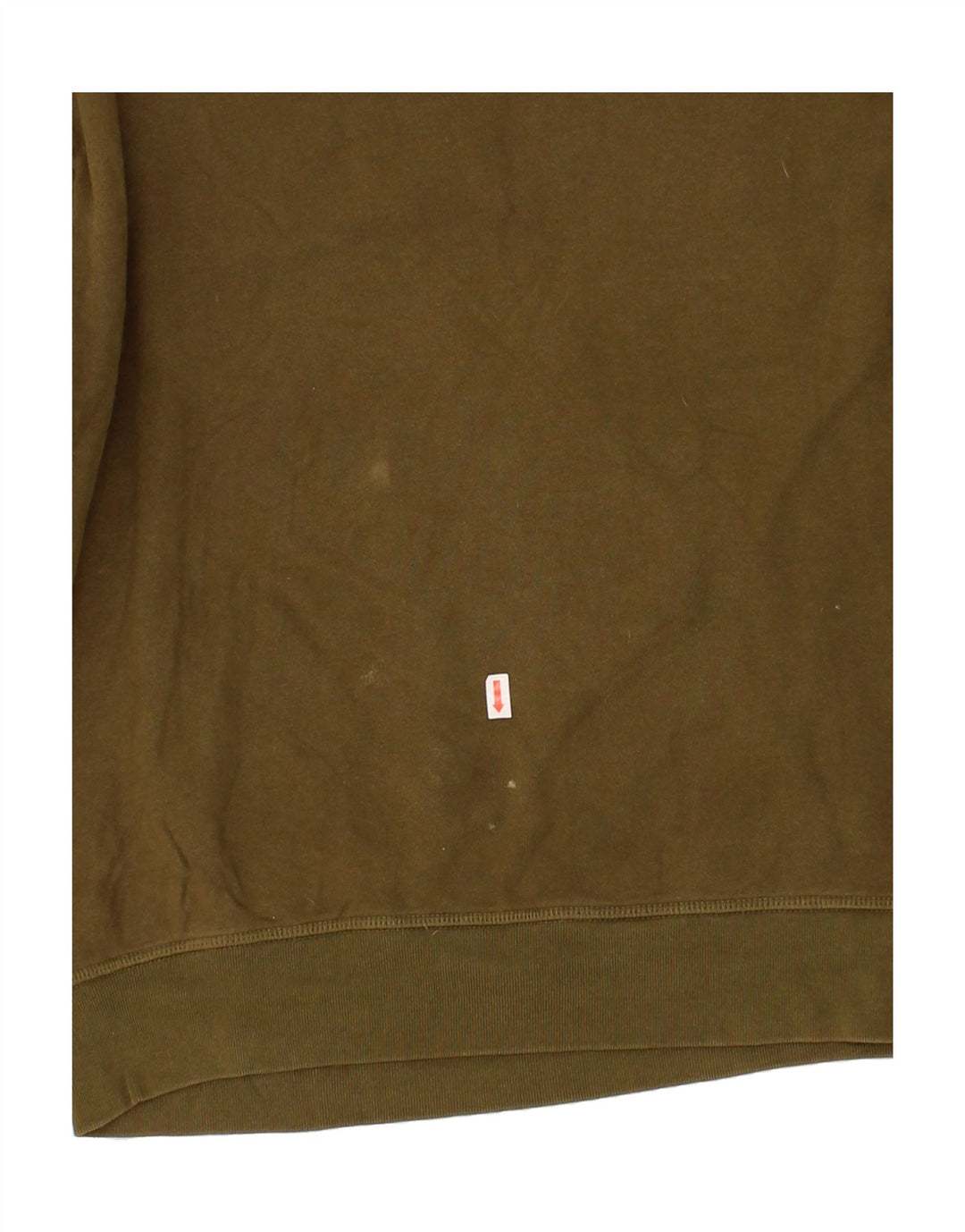 LEVI'S Mens Sweatshirt Jumper Small Khaki Cotton Vintage Levi's and Second-Hand Levi's from Messina Hembry 