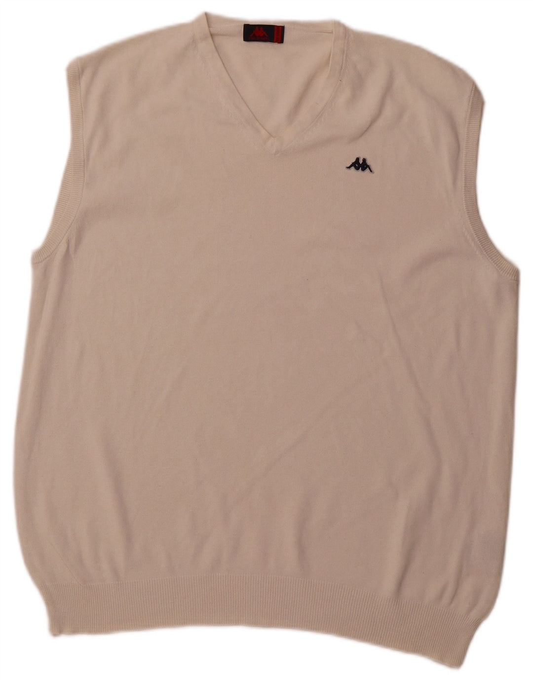 Regata masculina KAPPA com colete 2XL em algodão branco