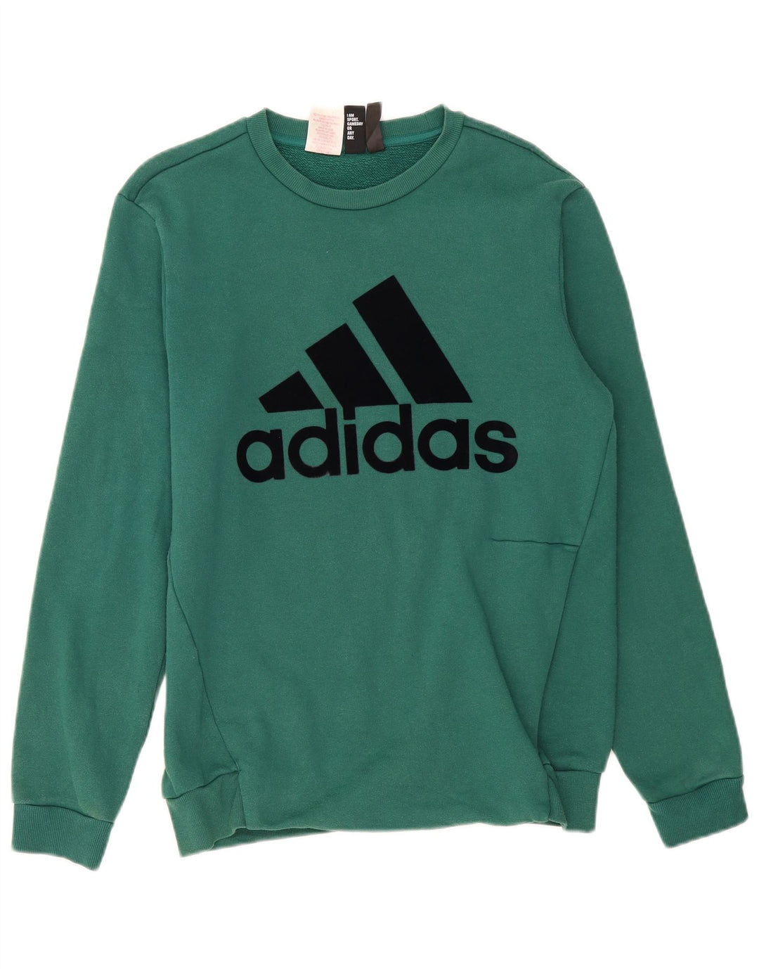 Camisola Adidas Menino Jumper 15-16 Anos Verde Algodão