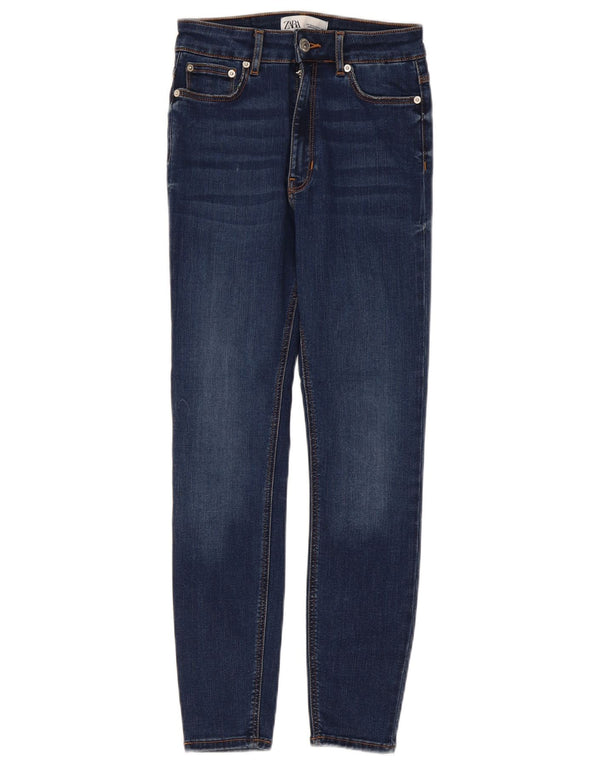 Zara Jeans Skinny Feminino EU 34 2XS W24 L26 Azul