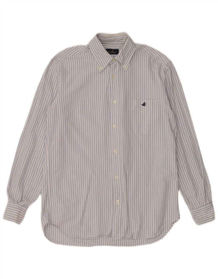 Camisa masculina BROOKSFIELD tamanho 38 listrado azul médio