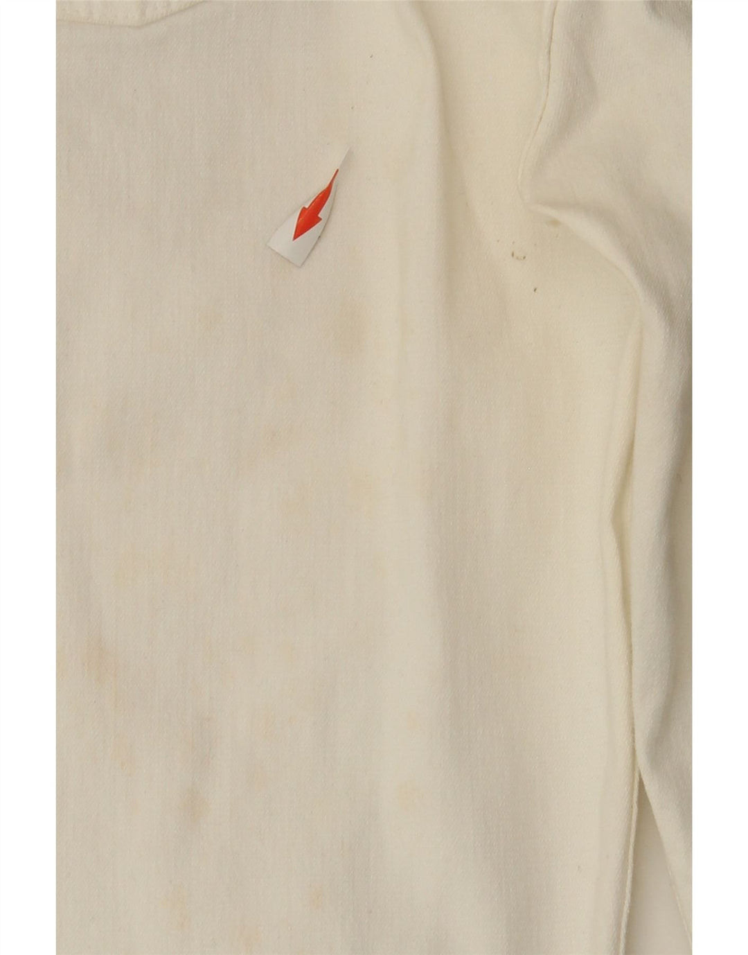 Jeans feminino Tommy Hilfiger queimado W32 L30 algodão branco