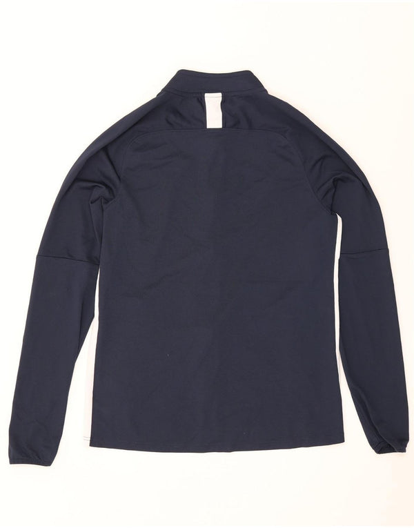 Jaqueta Nike Masculina Dri Fit Tracksuit Grande Bloco Colorido Azul Marinho