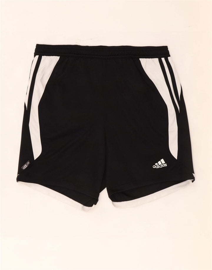 Adidas Masculino Climalite Sport Shorts Médio Preto Colorblock Poliéster