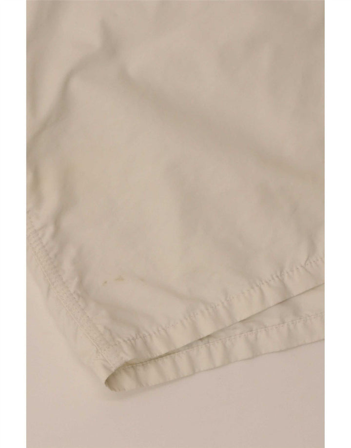 Sundek Mens Natação Shorts Grande Nylon Branco