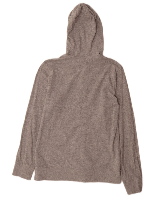 Suéter Diadora Girls Graphic Zip com capuz 13-14 anos 2XL cinza manchado