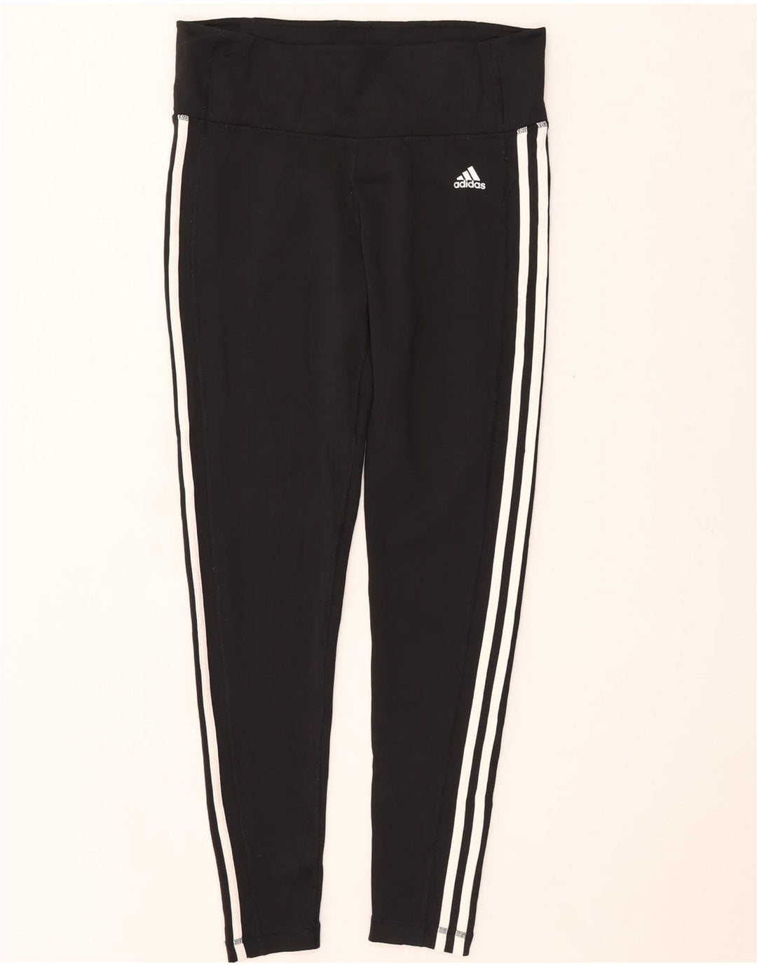 Leggings Adidas Climalite Feminina UK 16/18 Grande Poliéster Preto