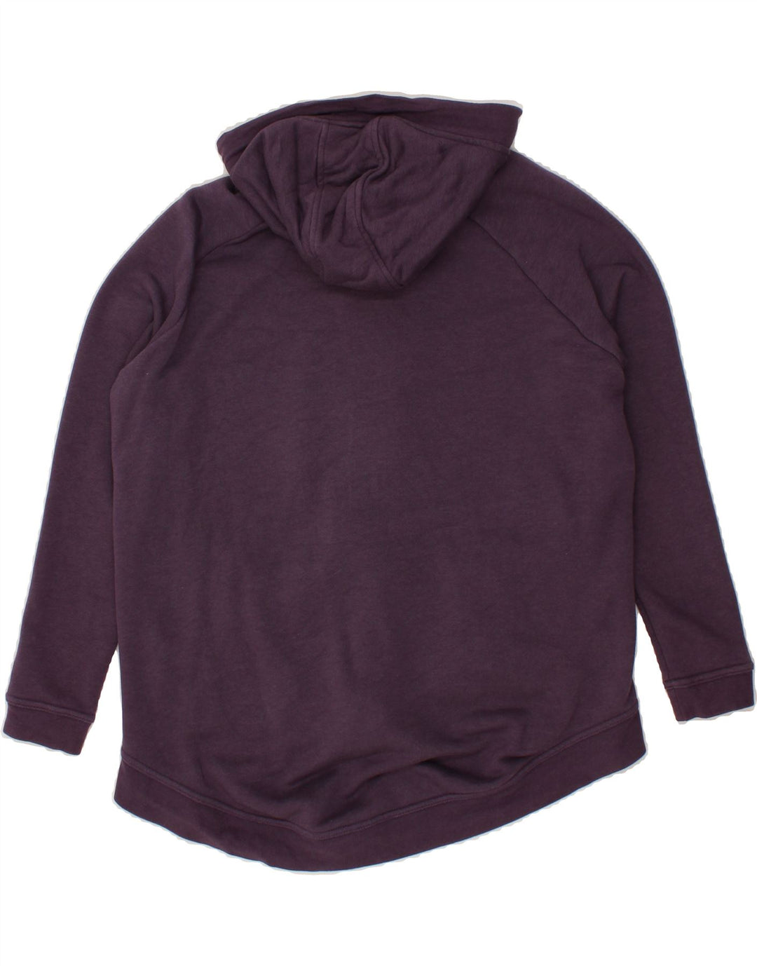 NIKE Womens Zip Hoodie Sweater UK 14 Medium Purple Cotton Vintage Nike and Second-Hand Nike from Messina Hembry 