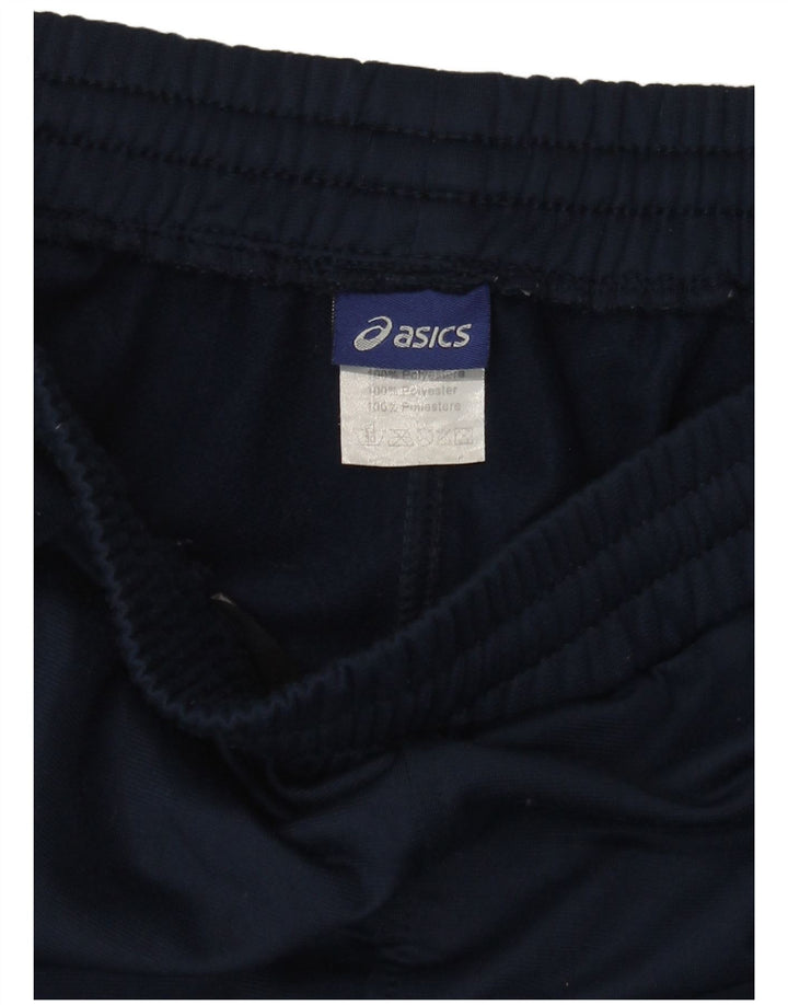 Calça de treino masculina Asics XL azul marinho poliéster