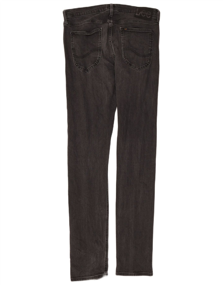 Lee Mens Luke Slim Jeans W32 L36 Algodão Cinza
