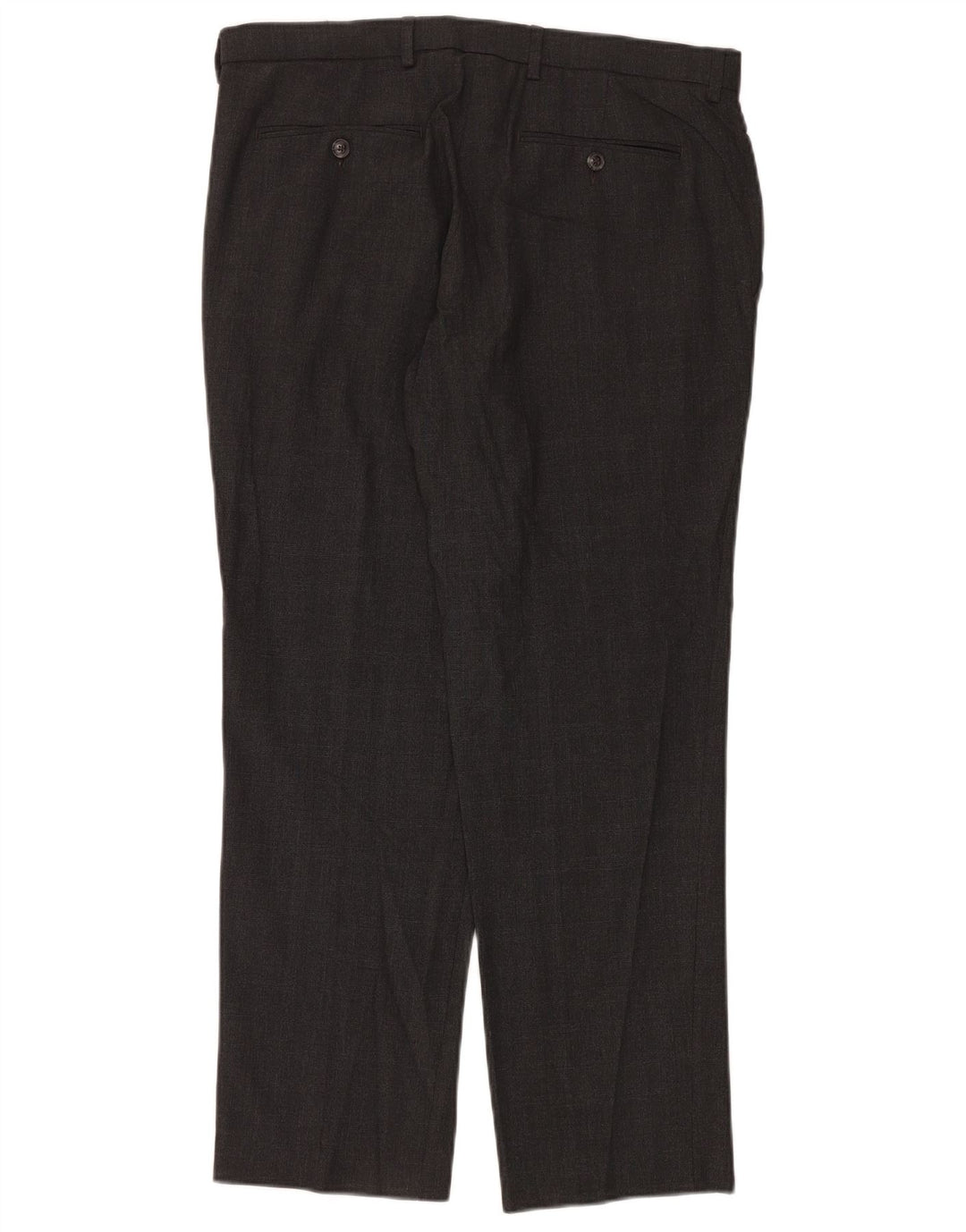 Calça Chino Masculina Marks & Spencer Regular Fit W34 L29 Cinza Poliéster