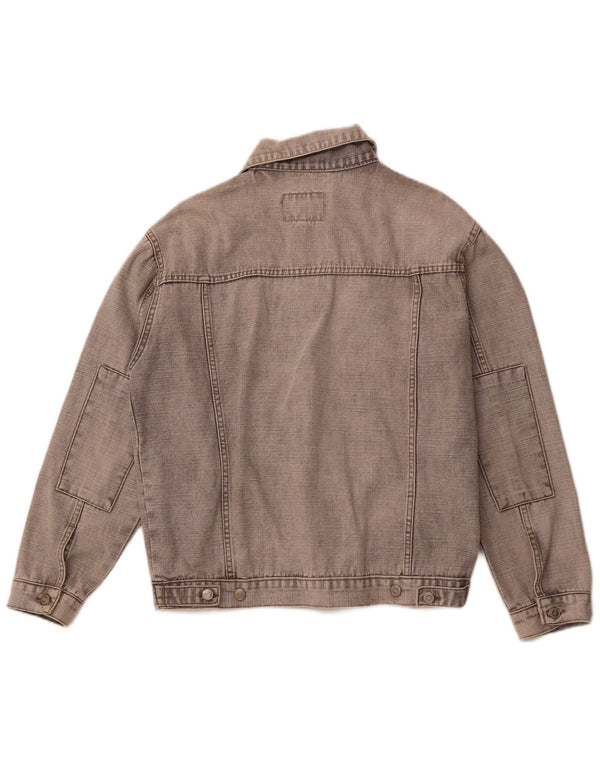 Jaqueta jeans masculina VINTAGE UK 40 grande cinza