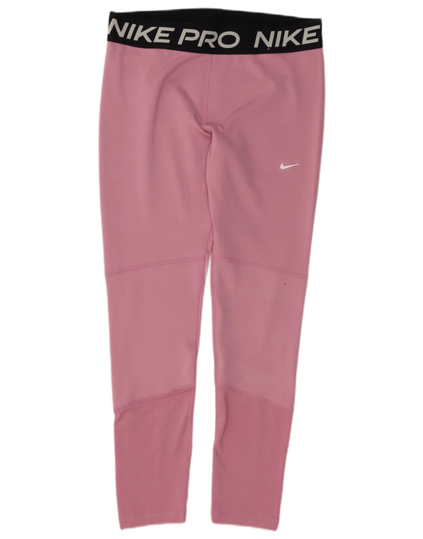 Leggings Nike Dri Fit Graphic UK 18 XL Rosa Poliéster