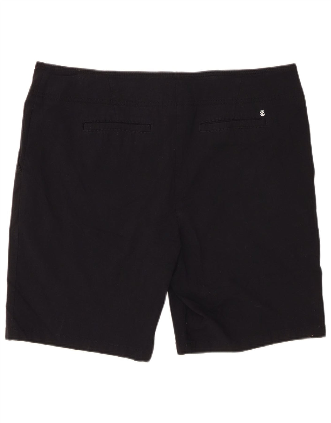 Shorts Chino feminino IZOD US 16 2XL W38 preto rayon