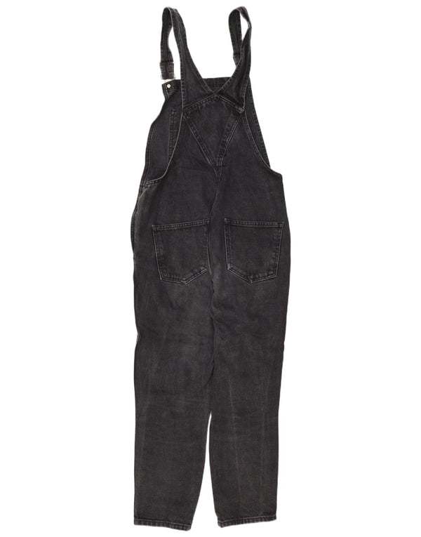 Macacão feminino Topshop Slim Jeans UK 8 pequeno W27 L26 algodão cinza