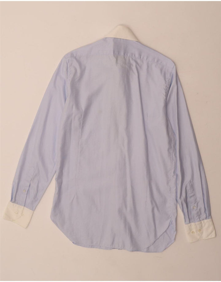 Camisa masculina Massimo Dutti tamanho 38 15 espinha de peixe azul médio