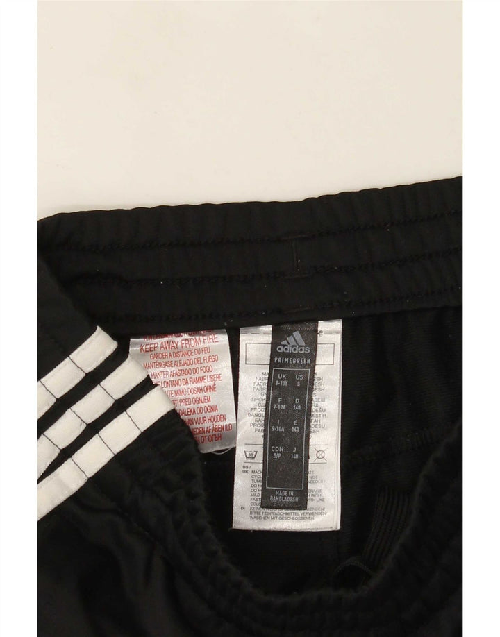 Calças de treino Adidas meninos 9-10 anos poliéster preto