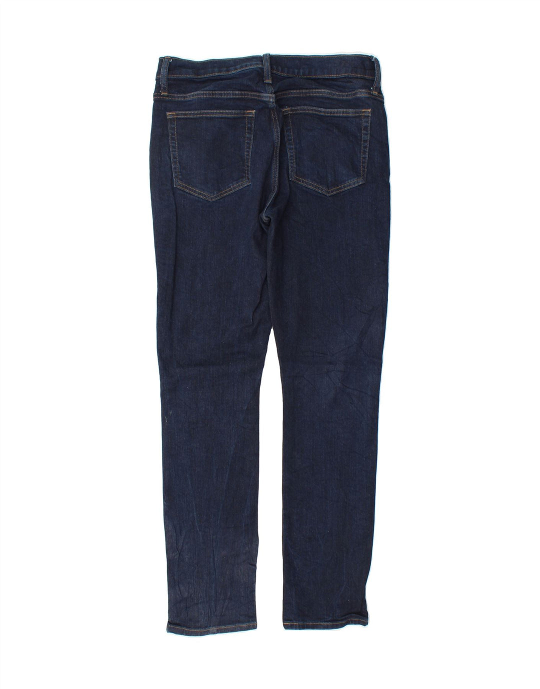 J. CREW Mens Flex Slim Jeans W32 L29 Navy Blue Cotton Vintage J. Crew and Second-Hand J. Crew from Messina Hembry 