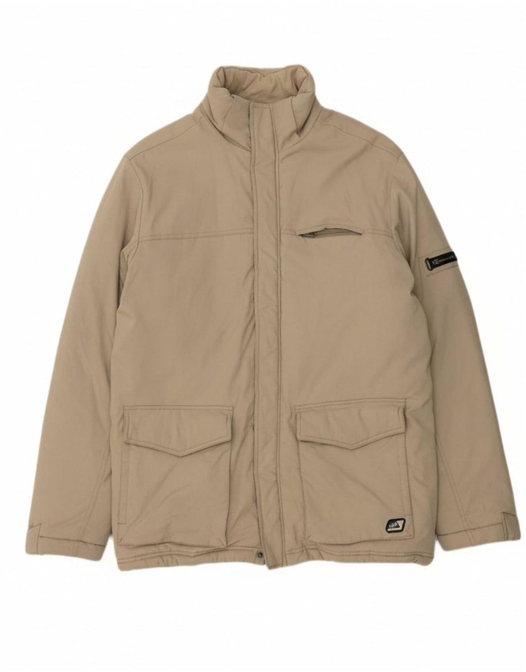 Jaqueta masculina acolchoada CHAMPION UK 42 XL poliamida bege