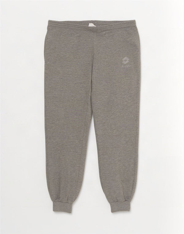 Calça de treino masculina Lotto Joggers cinza pequeno