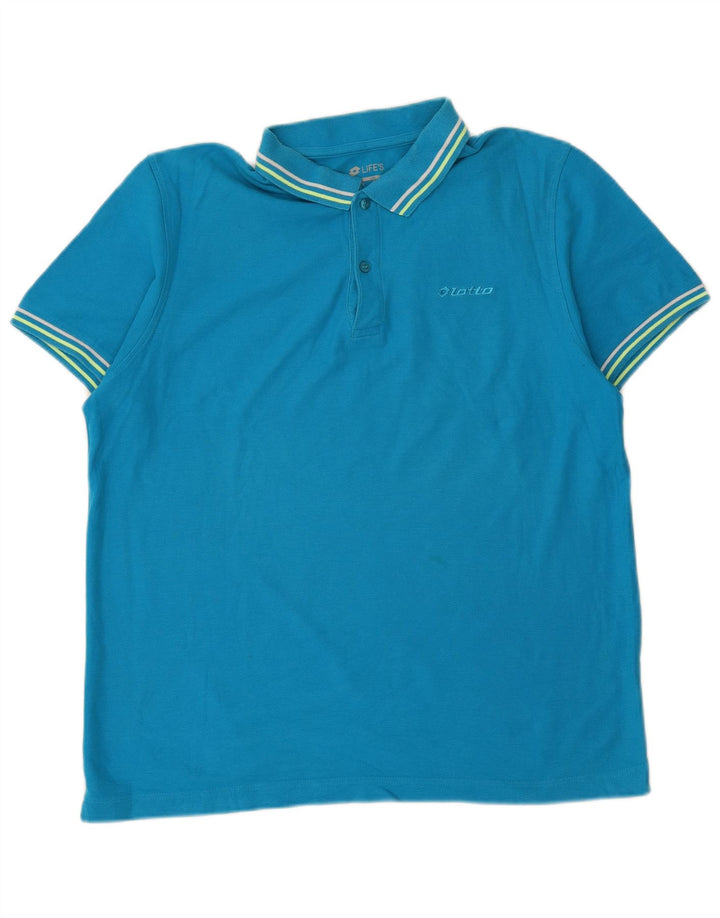 Camisa polo masculina LOTTO XL azul