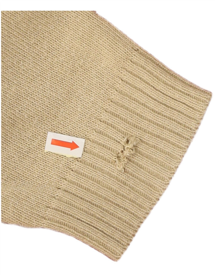 Suéter masculino BERTO LUCCI com gola redonda, grande geométrico multicolorido