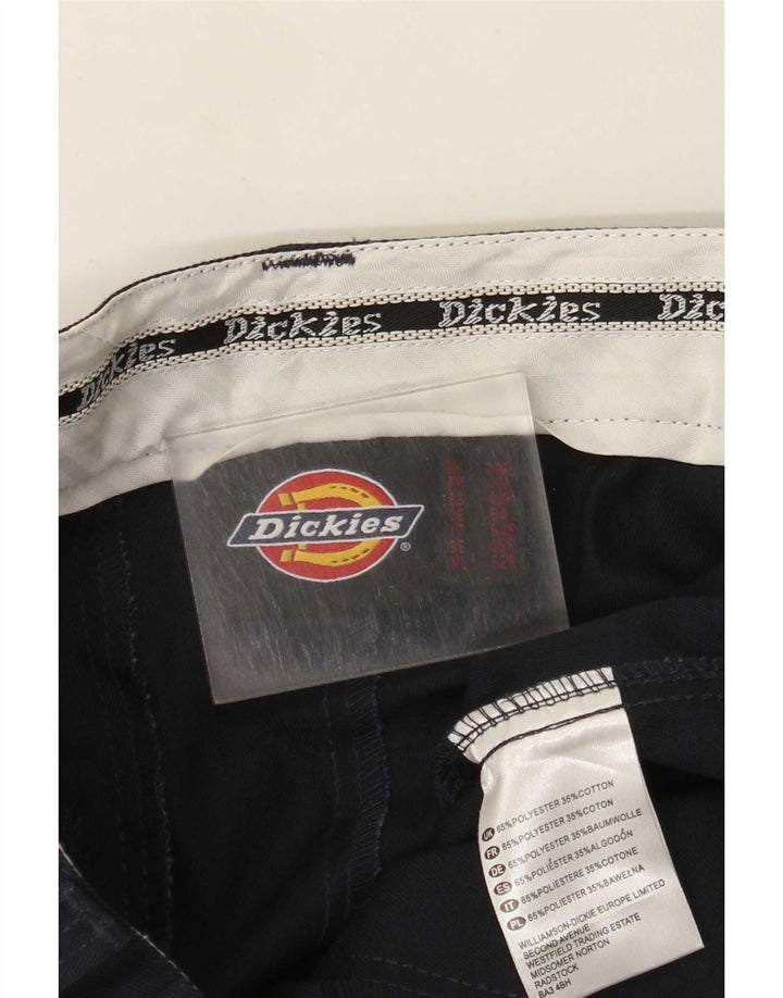 Calças Chino retas masculinas Dickies W38 L31 poliéster preto