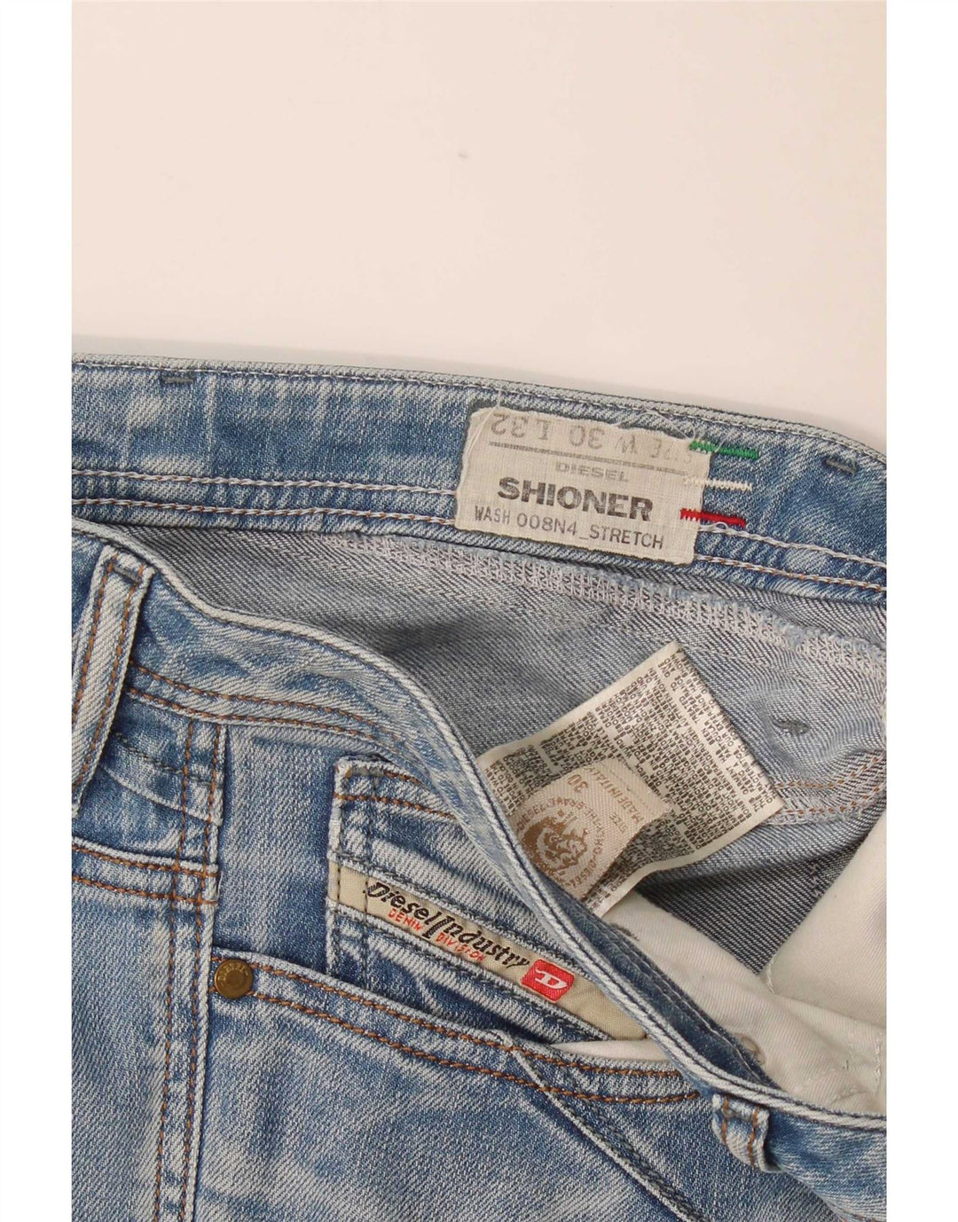 Diesel Feminino Shioner Slim Jeans W30 L32 Azul