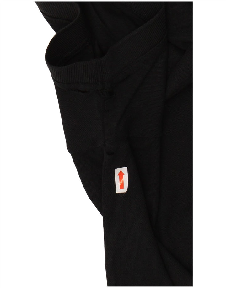 Camisa polo masculina CALVIN KLEIN grande algodão preto