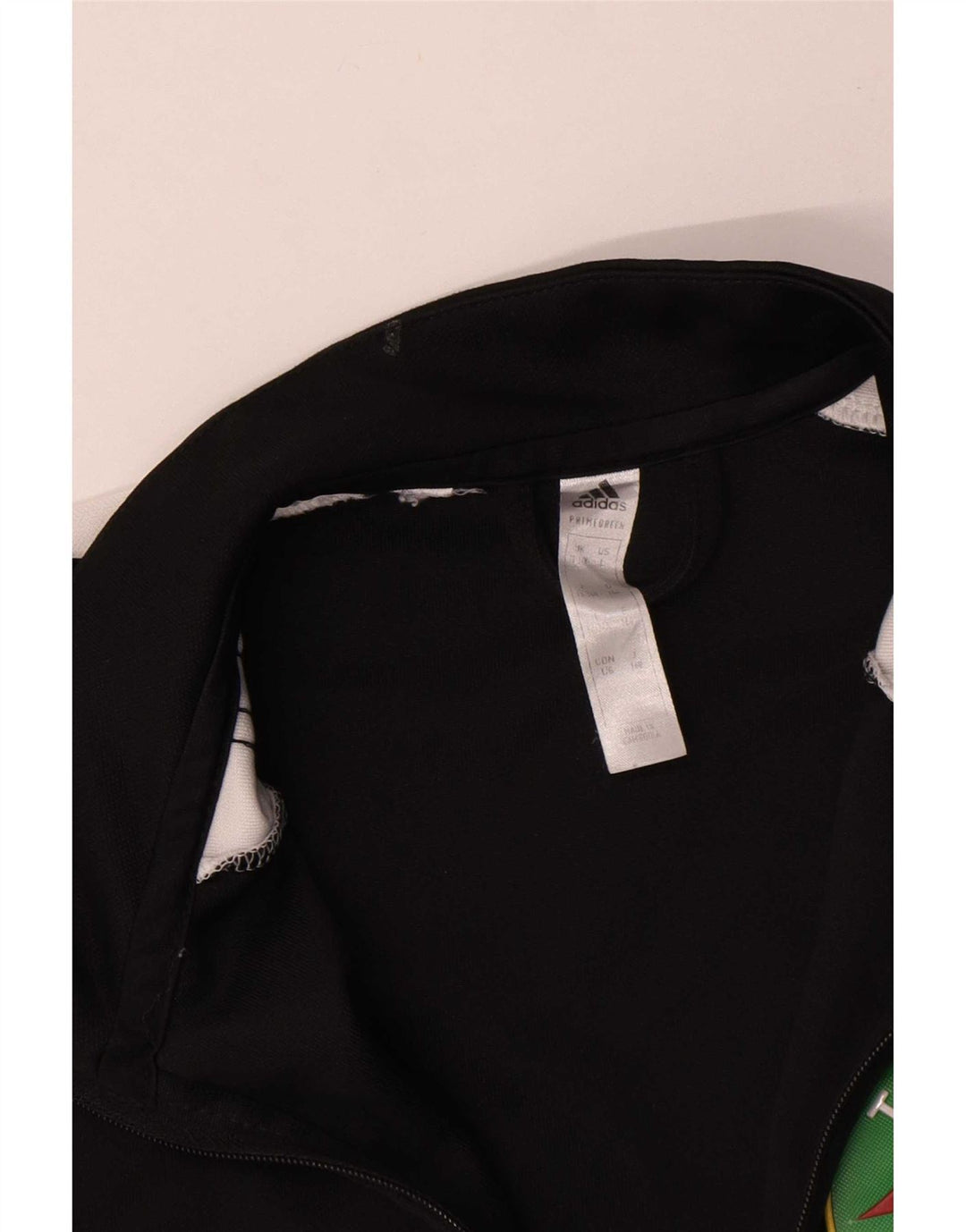 Top de treino Adidas Boys Graphic Pullover 13-14 anos preto