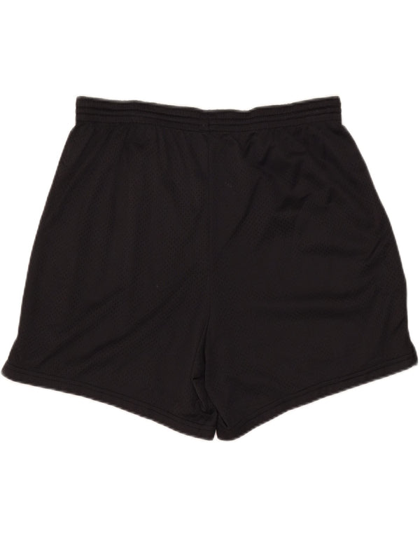Shorts esportivos gráficos masculinos Champion XL preto nylon