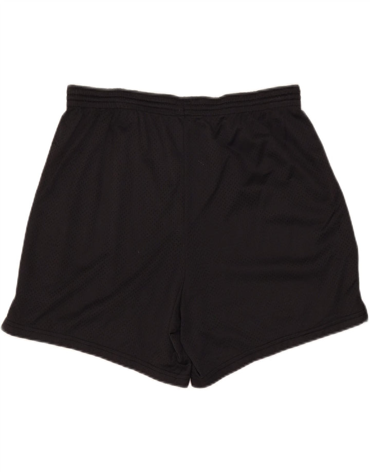 Shorts esportivos gráficos masculinos Champion XL preto nylon