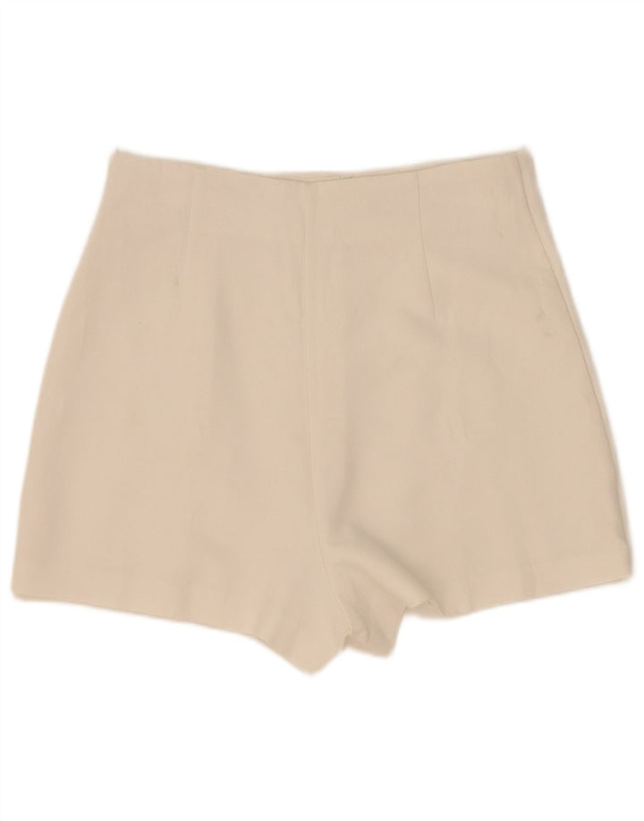 Zara Womens Skort Hot Pants Médio W28 Branco