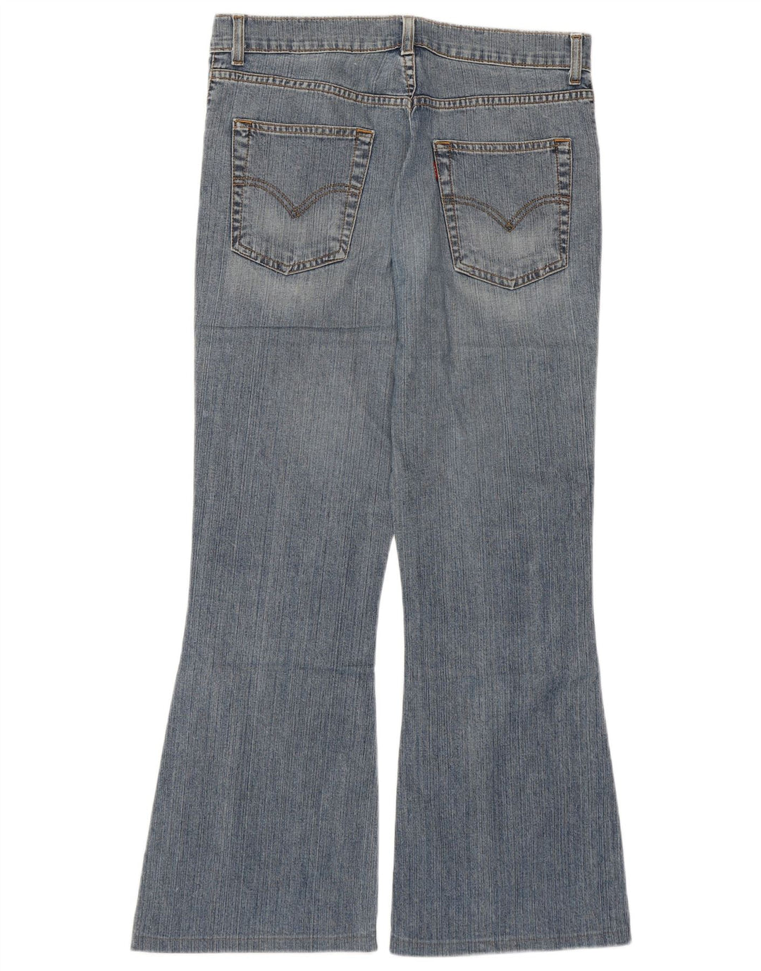 LEVI'S Womens Flared Jeans W30 L27 Blue Cotton