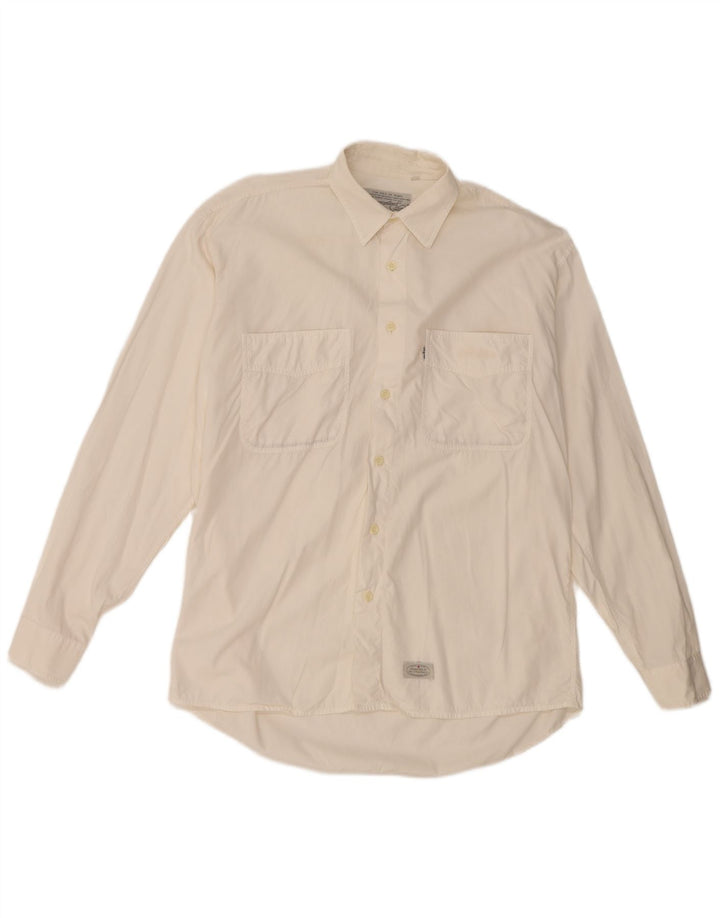 Camisa masculina Levi's média branca