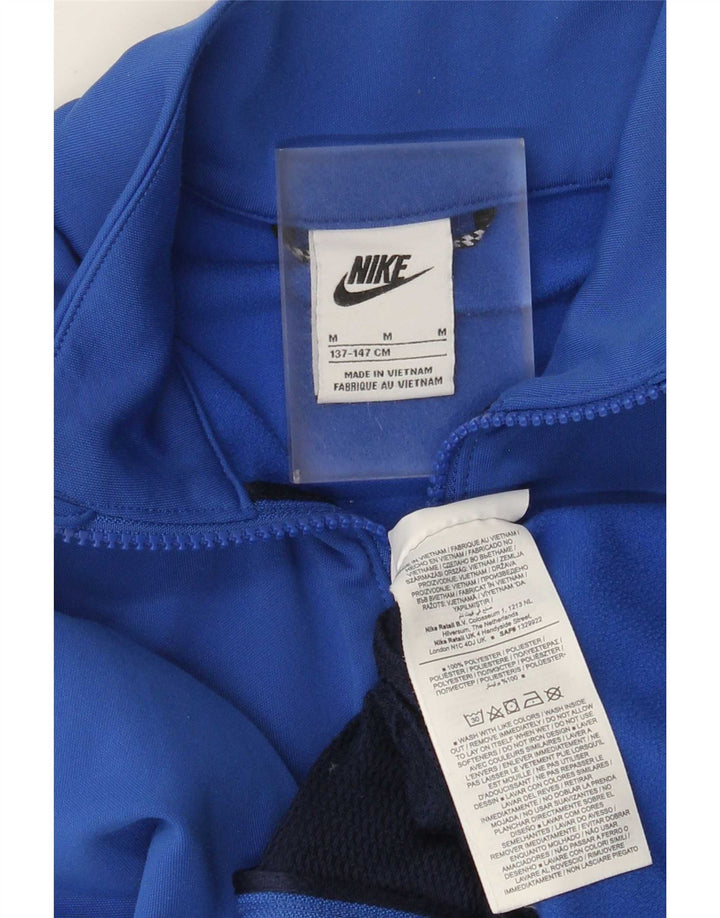 Jaqueta Nike Boys Graphic Tracksuit Top 10-11 anos Médio Azul Colorblock