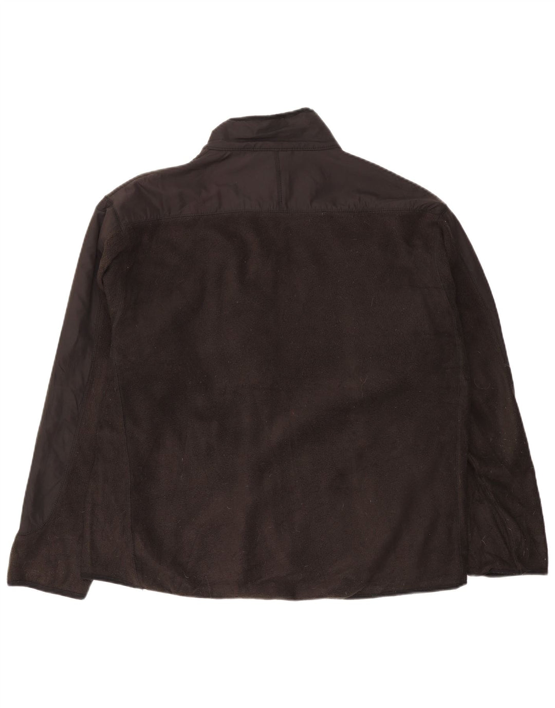 Jaqueta masculina de lã Chaps UK 42 XL preto Colourblock poliéster